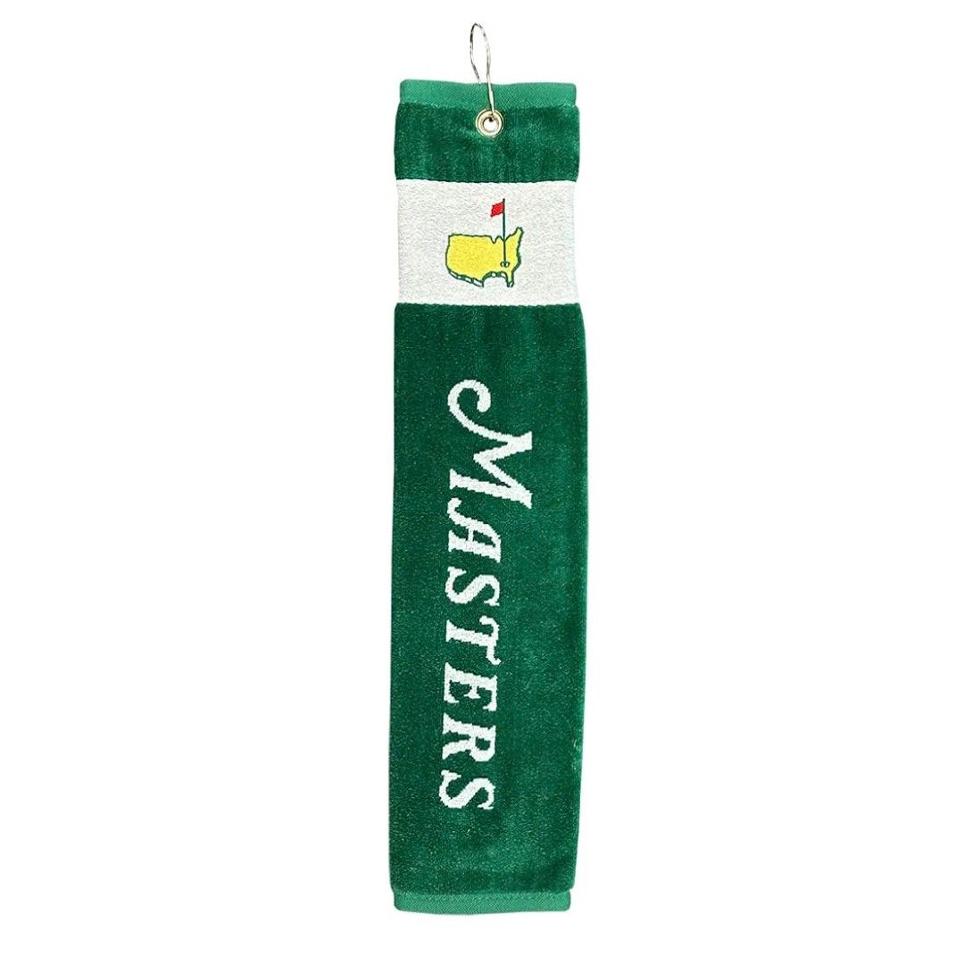 2024 Masters Golf Towel Green Trifold (Category: Golf) located in Manila. Submitted by simplysustainable (Listing ID 1353024585, Image 1). Description: 2024 Masters Golf Towel Green Trifold.