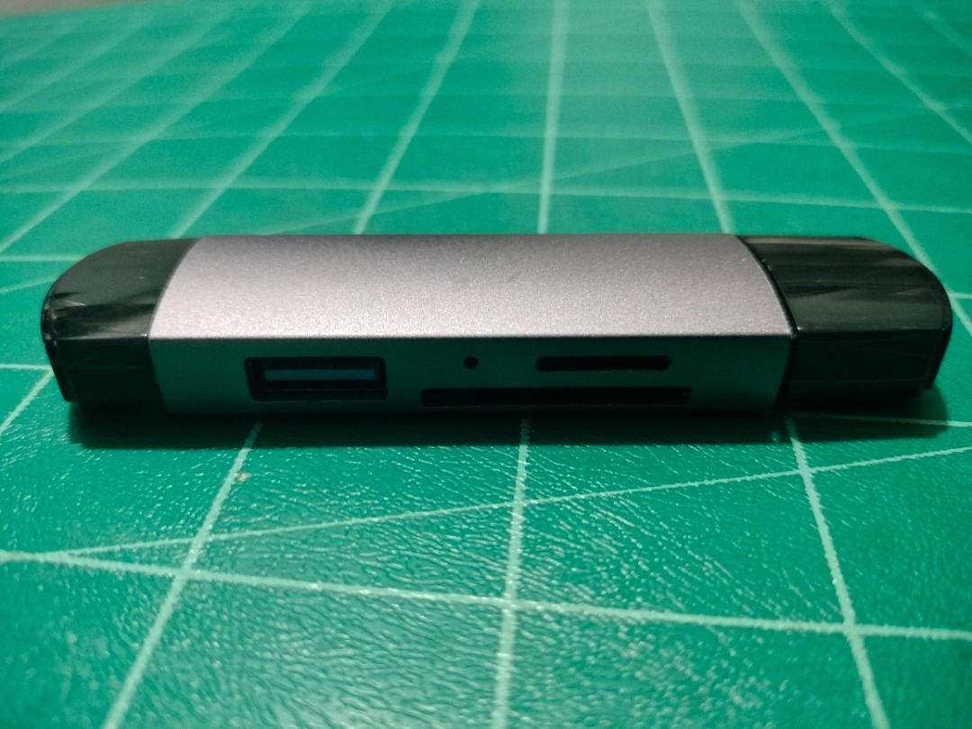 6in1 TF SD Memory Card Reader Type C Micro USB3.0 USB 3.0 (Category: Cables & Adaptors) located in Quezon City. Submitted by kyrex12 (Listing ID 1352941280, Image 2). Description: -350 each -300 wholesale(6pcs. and above) -USB 3.0 -USB Type C OTG -Micro USB OTG -TF and SD -with 1 week warranty -accept shipping via LALAMOVE COD(buyer's expense) -accept GCASH and MAYA payment -COMPATIBILITY IS BUYER'S RESPONSIBILITY.