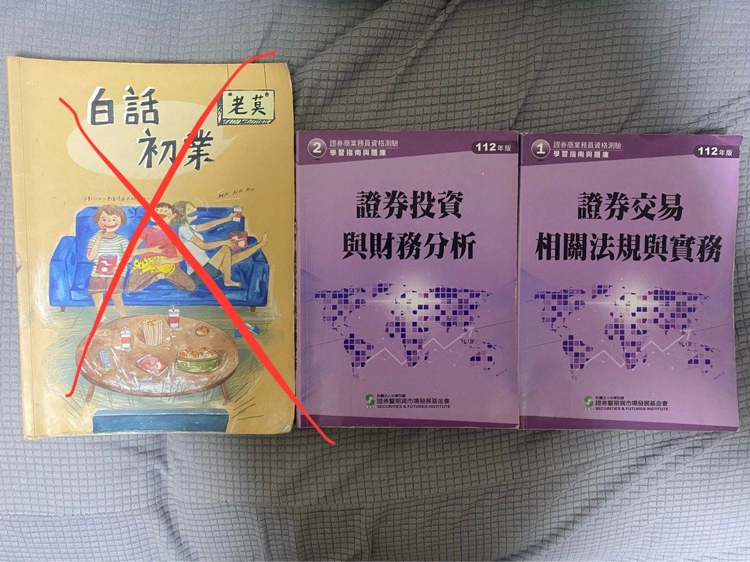 老莫 老莫初業 老莫普業 證券商業務員 證基會 112年 證券交易相關法規與實務 證券投資與財務分析