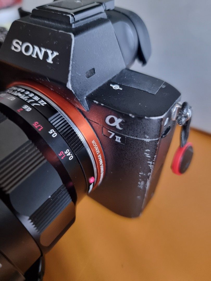 Sony A7II [Body only] 7.8k Shuttercount, Full Frame (Category: Cameras) located in Makati City. Submitted by nix.nix3 (Listing ID 1352924667, Image 2). Description: Price is Negotiable but let's not lowball. Pass on Swap offers. Selling BODY ONLY. Used for Personal use. CLEAN SENSOR. LCD with Original Screen Protector Some light body scratches on corners because of putting in a bag. Used with a strap or handstrap. Peak Design accessories NOT incl
