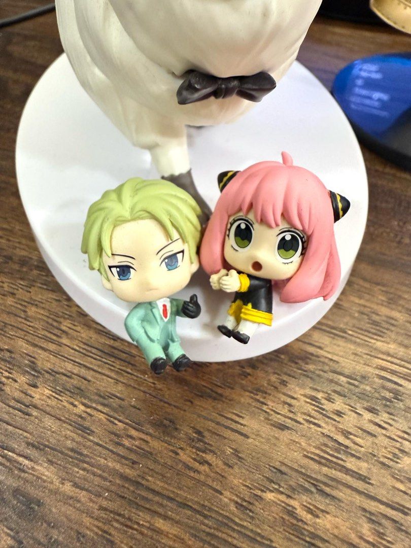 Anya Figurines (Category: Toy Figures) located in Singapore. Submitted by cmhsy (Listing ID 1352975813, Image 7). Description: Selling all my Anya figurines Big Anya - $30 Anya with Doggo - $30 Mini Anya + Loid - $10 Take all $50 .
