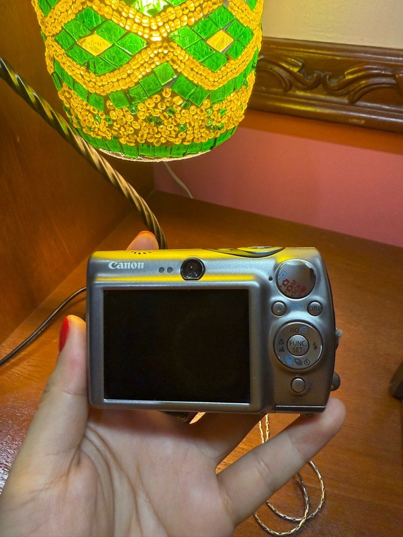 Canon Ixus 900 Ti, released 2008 (Category: Cameras) located in Manila. Submitted by mikanorange99 (Listing ID 1352935127, Image 3). Description: Canon Ixus 900 Ti Pure titanium body Working battery with charger Issue: Minimal LCD burn barely noticable when taking photos; does not affect image quality Price slightly negotiable Dm me for sample shots Can send detailed video of the unit .