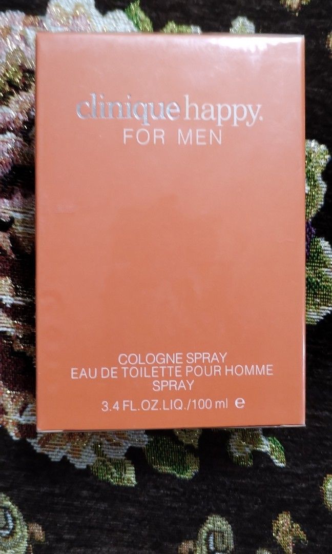 Clinique happy (Category: Fragrance & Deodorants) located in Cavite. Submitted by camiya (Listing ID 1352949177, Image 1). Description: Available onhand 100ml clinique happy for men interested buyer you may msg us.