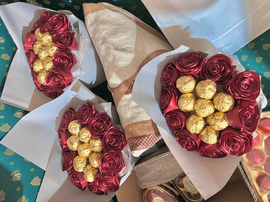 Coco Chocolate Rose Bouquet (Budget Valentines) (Category: Flowers & Bouquets) located in Cainta. Submitted by achibeacorner (Listing ID 1352659713, Image 3). Description: Brand: Coco Chocolate 8pcs Handmade roses Onhand stocks limited .