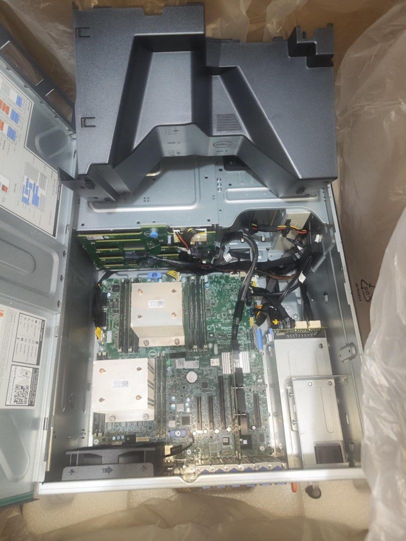 Dell T430 Tower (Category: Desktops) located in Makati City. Submitted by myapplegates (Listing ID 1352933731, Image 3). Description: For sale (10 units available) Dell T430 Tower (Bnew with Box) Processor: 2 x Intel Xeon E5-2603 v3 (total 12C/24T) Memory: 24GB DDR4 Storage: 2 x 500GB SATA (enterprise) RAID Support: PERC H330 Power Supply: 1 x 495W Network: Dual Gigabit Ethernet Expansion Slots: 2x PCIe x16 (Gen3) – High-performance add-on cards 