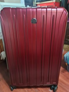 Delsey Titanium 82cm Red Luggage Large