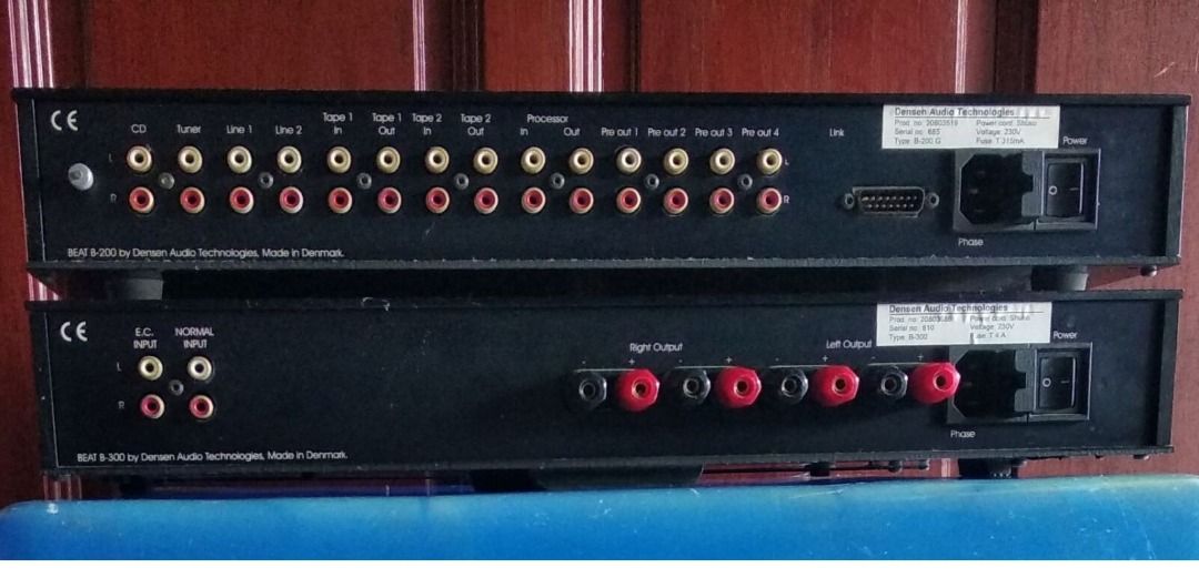 Densen Pre Power Amplifiers Set, Audio, Soundbars, Speakers ...