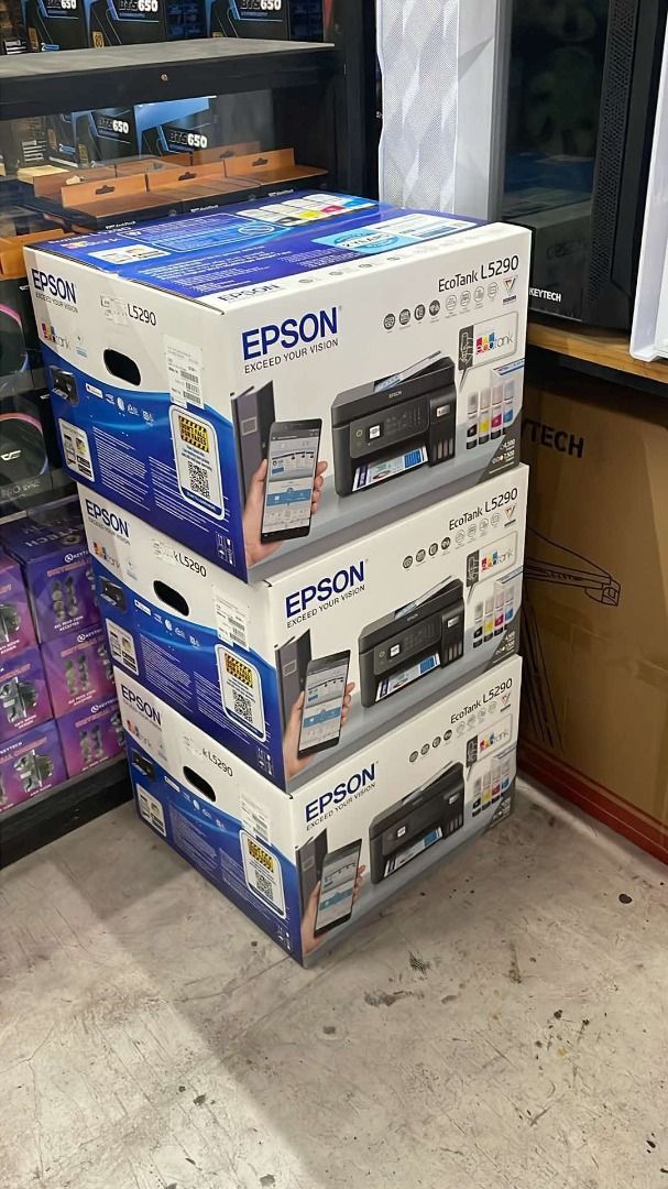 EPSON PRINTER L5290 MFP WIFI INTEGRATED INKTANK (Category: Printers, Scanners & Copiers) located in Manila. Submitted by egs_niro (Listing ID 1352949989, Image 3). Description: AVAILABLE PRODUCTS ✅COMPUTER BUILD ✅COMPUTER PARTS ✅PISONET ✅CCTV ✅PRINTER ✅SPEAKER / JBL ✔️ 𝗕𝗿𝗮𝗻𝗱𝗻𝗲𝘄 ✔️ 𝘀𝘁𝗼𝗿𝗲 𝘄𝗮𝗿𝗿𝗮𝗻𝘁𝘆 & 𝗿𝗲𝗽𝗹𝗮𝗰𝗲𝗺𝗲𝗻𝘁 ✔️ 𝗯𝘂𝗹𝗸 𝗼𝗿𝗱𝗲𝗿𝘀 ➖➖➖➖ 𝗮𝗰𝗰𝗲𝗽𝘁𝗶𝗻𝗴 𝗽𝗮𝘆𝗺𝗲𝗻𝘁𝘀 • 𝗖𝗿𝗲𝗱𝗶𝘁 𝗰𝗮𝗿𝗱 • 𝗚𝗖𝗮𝘀𝗵 • 𝗖