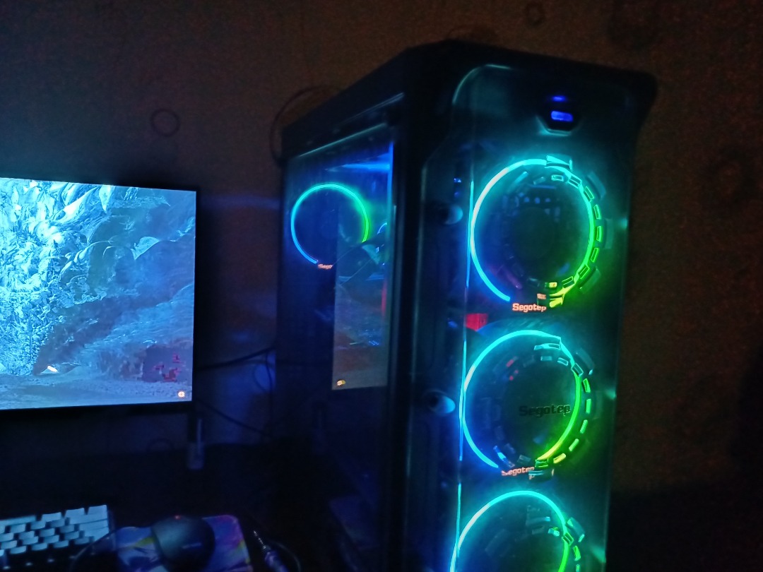 gaming pc (i74th gen+rx6600 armor), Computers & Tech, Desktops on Carousell