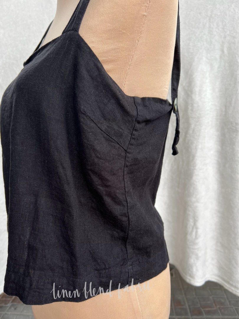 Glassons linen blend basic adjustable top (Category: Sleeveless) located in Quezon City. Submitted by mondaymayhem (Listing ID 1353000257, Image 3). Description: Fits small-medium Chest: 17.5in. Length: 19in. ‼️no reply? contact us FBPage: monday mayhem clothing 🪬first to pay, gets the item! 🚚j&t/gogoexpress-own booking(payment first) *same day delivery(lalamove/grab etc.) *item is preloved/thrifted, please manage your expectations. 📍Batasan H