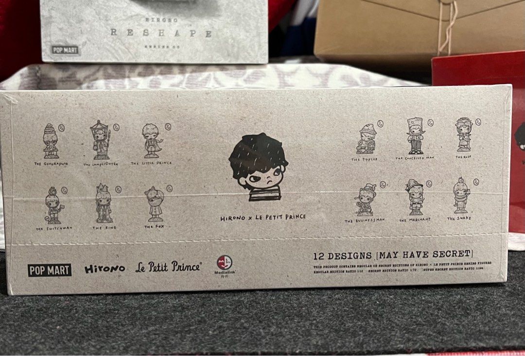 Hirono x Le Petit Prince (Category: Designer & Blind Box Toys) located in Taguig. Submitted by lil_jecht (Listing ID 1352881918, Image 2). Description: Hirono Le Petit Prince: Sealed Whole Set (New) Willing to trade to Inosoul Lucid Dream MOP: GCash/Bank Transfer MOD: J&T.