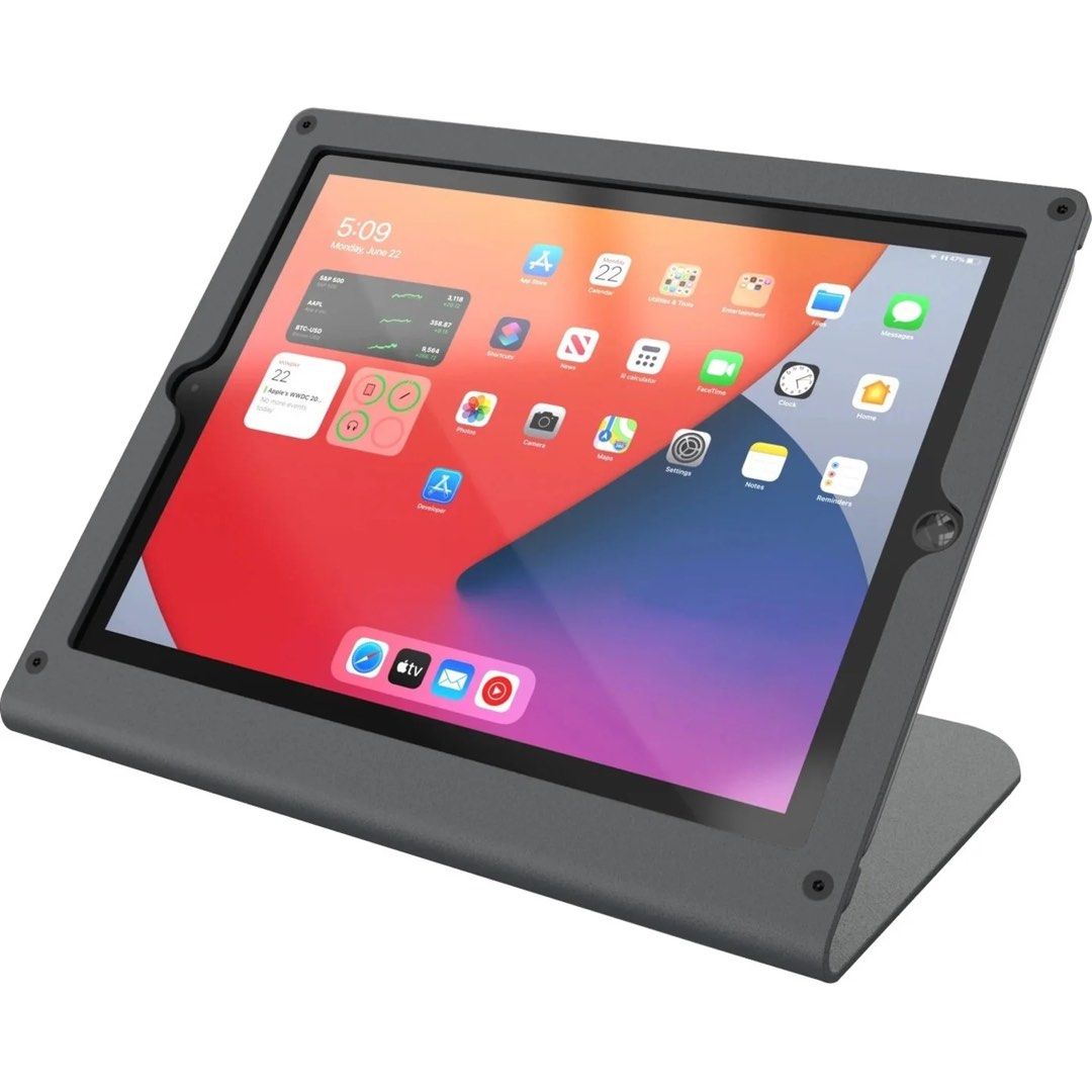Ipad Windfall Stand (Category: Other Accessories) located in Johor Bahru. Submitted by zoulx (Listing ID 1352943824, Image 1). Description: WindFall Stand Prime H600X-BG Durable Tablet PC Stand for iPad, 10.2” Display Support, Powder Coated Steel, Tamper-Resistant. Ada 2 set, 30 each. Self pickup atau free delivery area jb. Postage tambah 10..