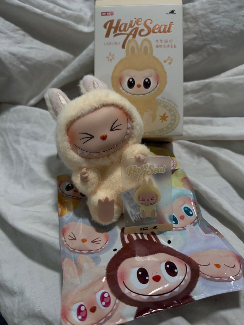 Labubu V2 SISI (Category: Designer & Blind Box Toys) located in Valenzuela. Submitted by ashellay (Listing ID 1352987783, Image 3). Description: Brand new from official popmart store Rfs: Duplicate 😭.