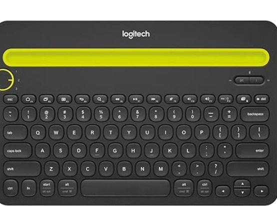 Logitech Bluetooth Multi-Device Keyboard K480 - Switch typing between your computer, phone, and tablet (Category: Computer Keyboard) located in Marikina City. Submitted by skowshop (Listing ID 1352900986, Image 2). Description: About this item Type on Any Device: A new type of wireless computer keyboard for your desk that also works with your tablet and smartphone; connect with any Bluetooth-enabled device with external keyboard support. Wireless