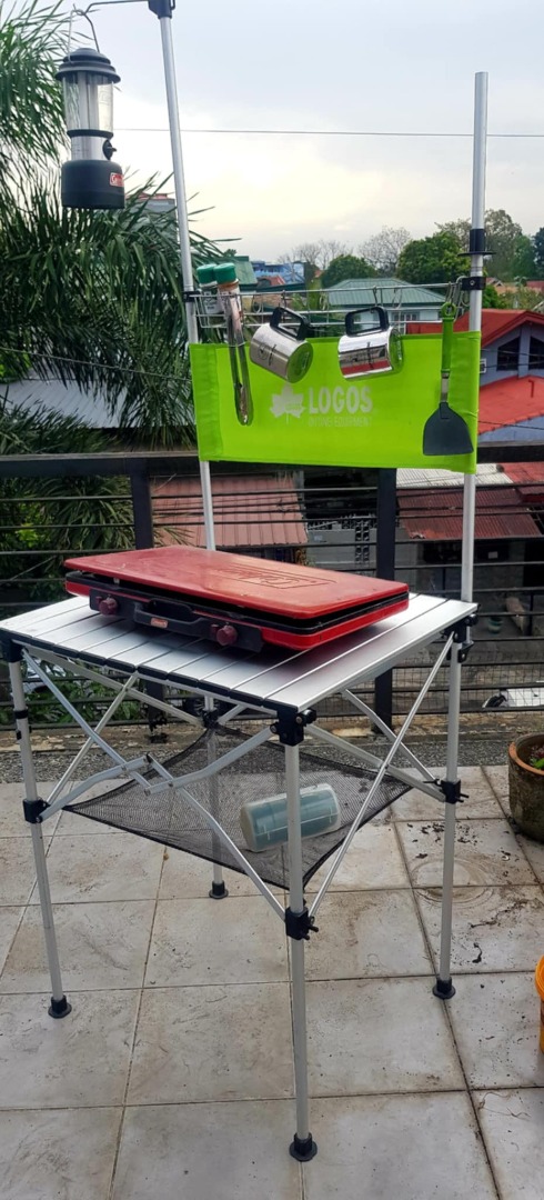 LOGOS Windshield Kitchen camping table not coleman, Sports Equipment ...