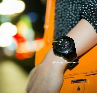 Montres Company 香港註冊公司(32年老店) 卡西歐 CASIO BABY-G BABY G 耐衝擊 200米防水 BGA BGA225 BGA225G BGA-225 BGA-225G BGA-225G-1 BGA-225G-1A 黑紅色 兩款色均有現貨64214781884033110