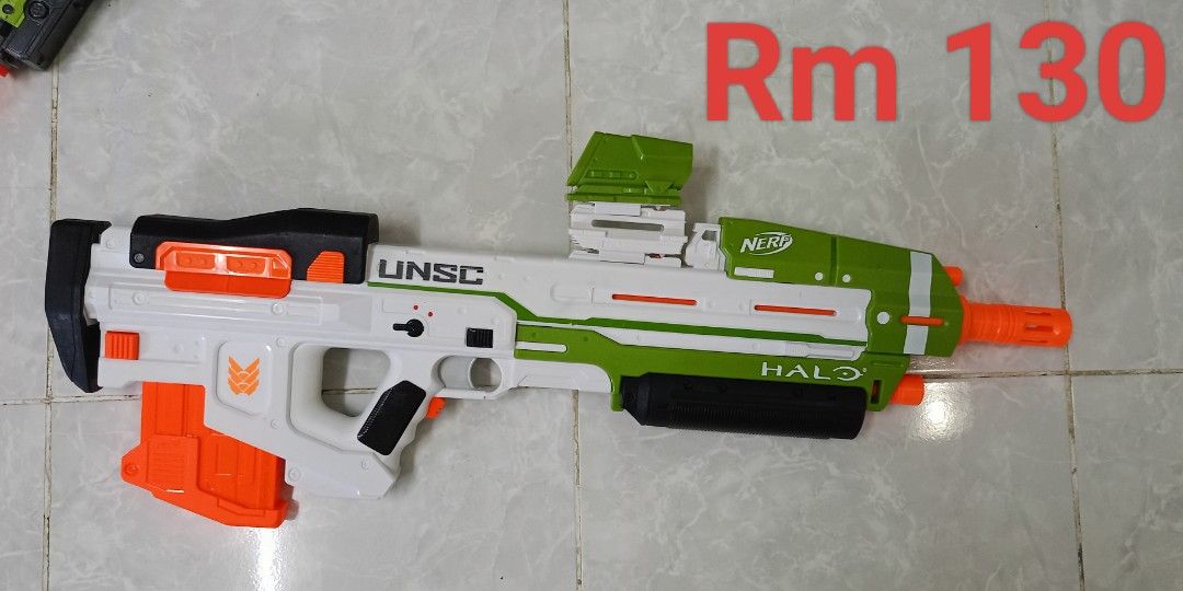 Nerf (Category: Toys & Games) located in Johor Bahru. Submitted by m.arifrahim (Listing ID 1352907009, Image 3). Description: harga n condition spt digambar.