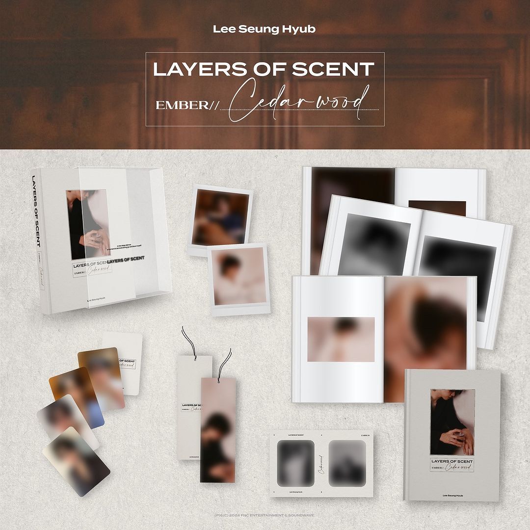 スンヒョプ n.flying LAYERS of SCENT フォトブック N.Flying Lee Seung Hyub 2024 PHOTO BOOK [LAYERS OF SCENT
