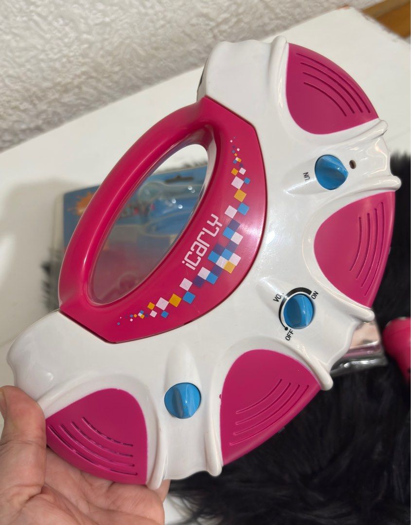 Nickelodeon Icarly Portable Karaoke (Category: Portable Music Players) located in Paranaque City. Submitted by dalle_closet (Listing ID 1352900012, Image 2). Description: Sealed ito, inopen ko lang for testing working well with battery ng kasama portable karaoke.