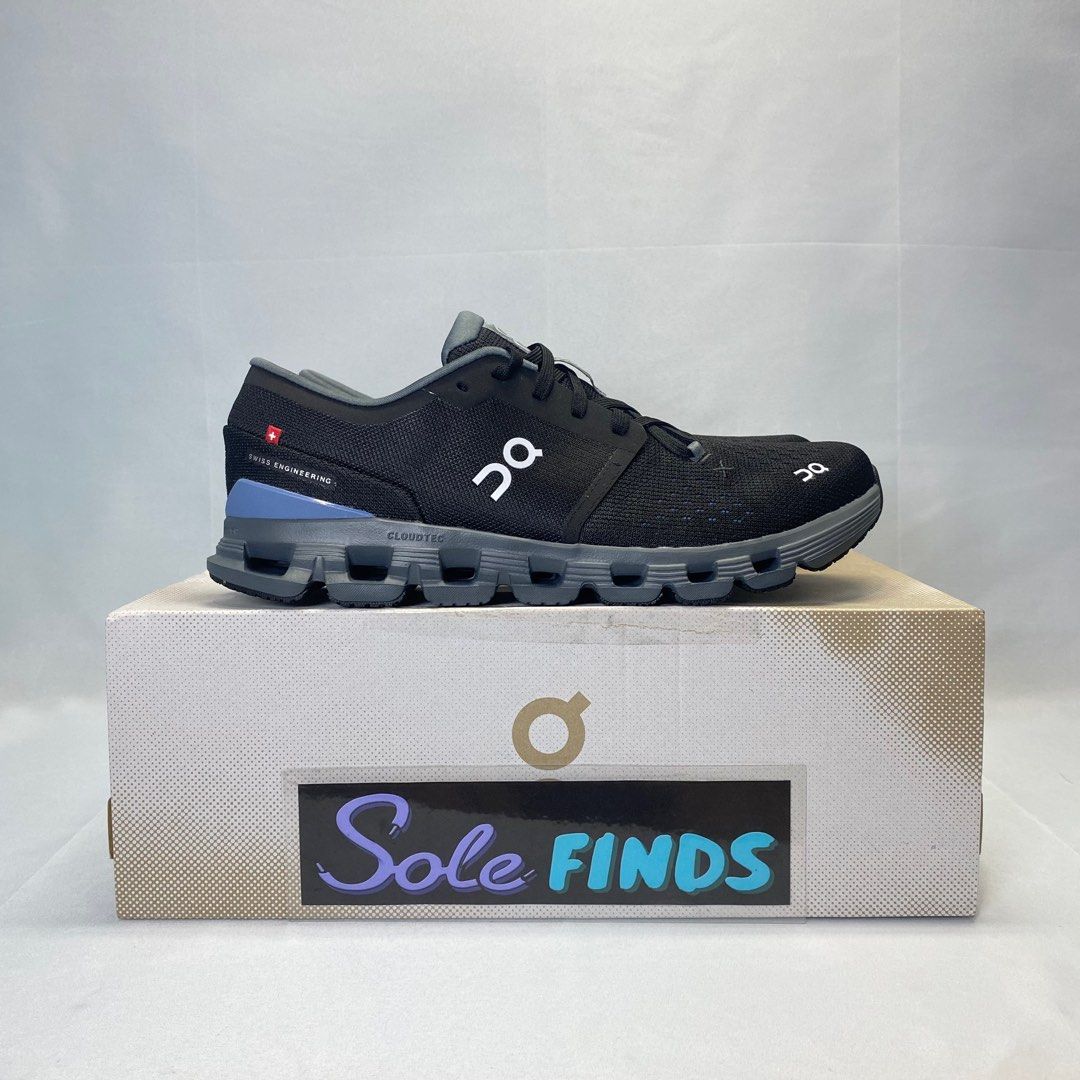 On Running Cloud X4 Black Chambray (Category: Sneakers) located in Manila. Submitted by solefindsphilippines (Listing ID 1353000997, Image 2). Description: On Running Cloud X4 Black Chambray Available Sizes: 7/ 7.5/ 8/ 8.5/ 9/ 9.5/ 10/ 10.5/ 11/ 11.5/ 12/ 12.5/ 13/ 14 Men’s Price: 9,299 only Brand new All of our items are 100% Authentic/ Legit/ Original How to Order? Message us now!📩 Follow us on FB, IG and Tiktok: @SoleFindsPhilippines #on #onp