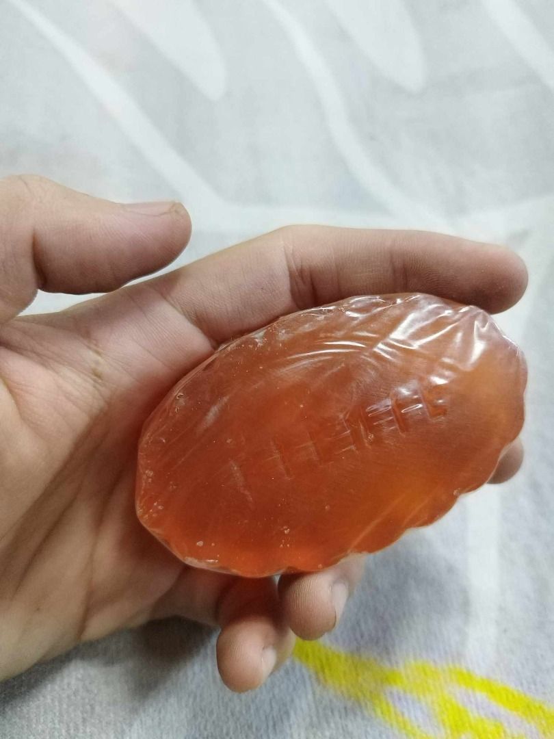 Orange Travel Size Soap (Category: Bath) located in Santa Cruz. Submitted by jmy_surplus.2 (Listing ID 1352911397, Image 3). Description: Size ; L - 8 W - 5 Color ; orange Type ; Soap Brand ; No brand Material ; Soap Style ; Orange travel Size Soap CR HOME JMY 4.