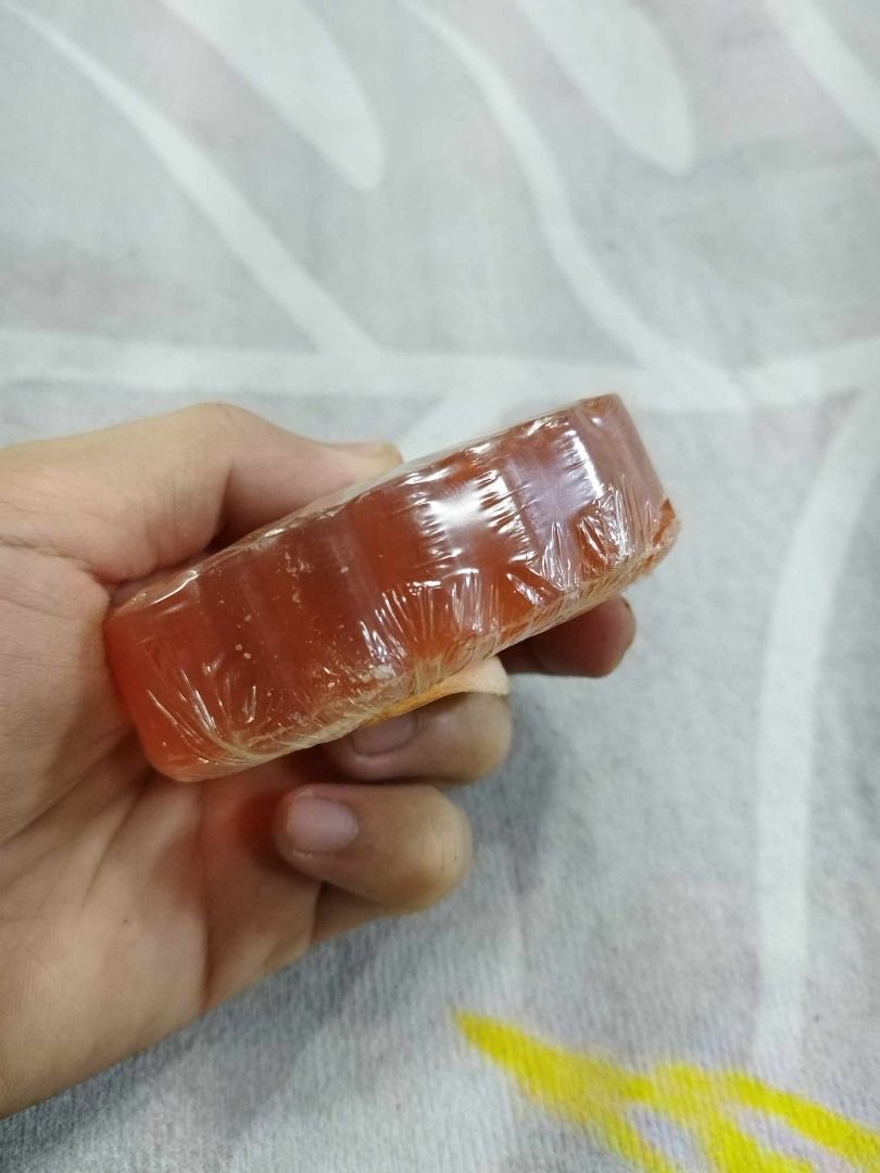 Orange Travel Size Soap (Category: Bath) located in Santa Cruz. Submitted by jmy_surplus.2 (Listing ID 1352911397, Image 2). Description: Size ; L - 8 W - 5 Color ; orange Type ; Soap Brand ; No brand Material ; Soap Style ; Orange travel Size Soap CR HOME JMY 4.
