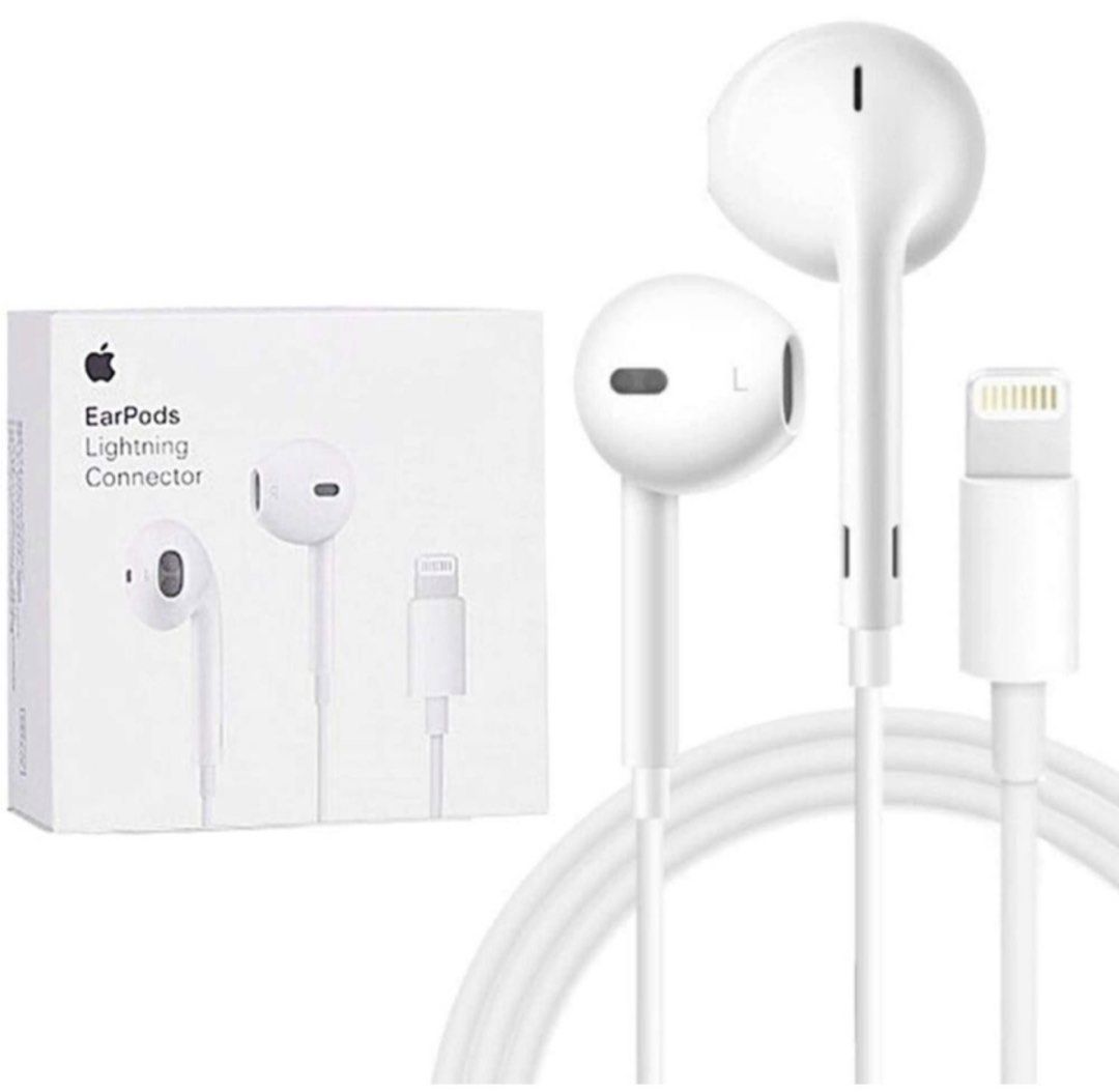 Original Apple Earpods Lightning Connector (Category: Headphones & Headsets) located in Cavite. Submitted by kitanawins (Listing ID 1352962404, Image 2). Description: For Sure Buyers only Actual Photos Posted Same Day delivery via Lalamove or Grab around Metro Manila and Calabarzon area, and any Available Couriers Nationwide. For Sure Buyers only Unlike traditional, circular earbuds, the design of the EarPods is defined by the geometry of the ear