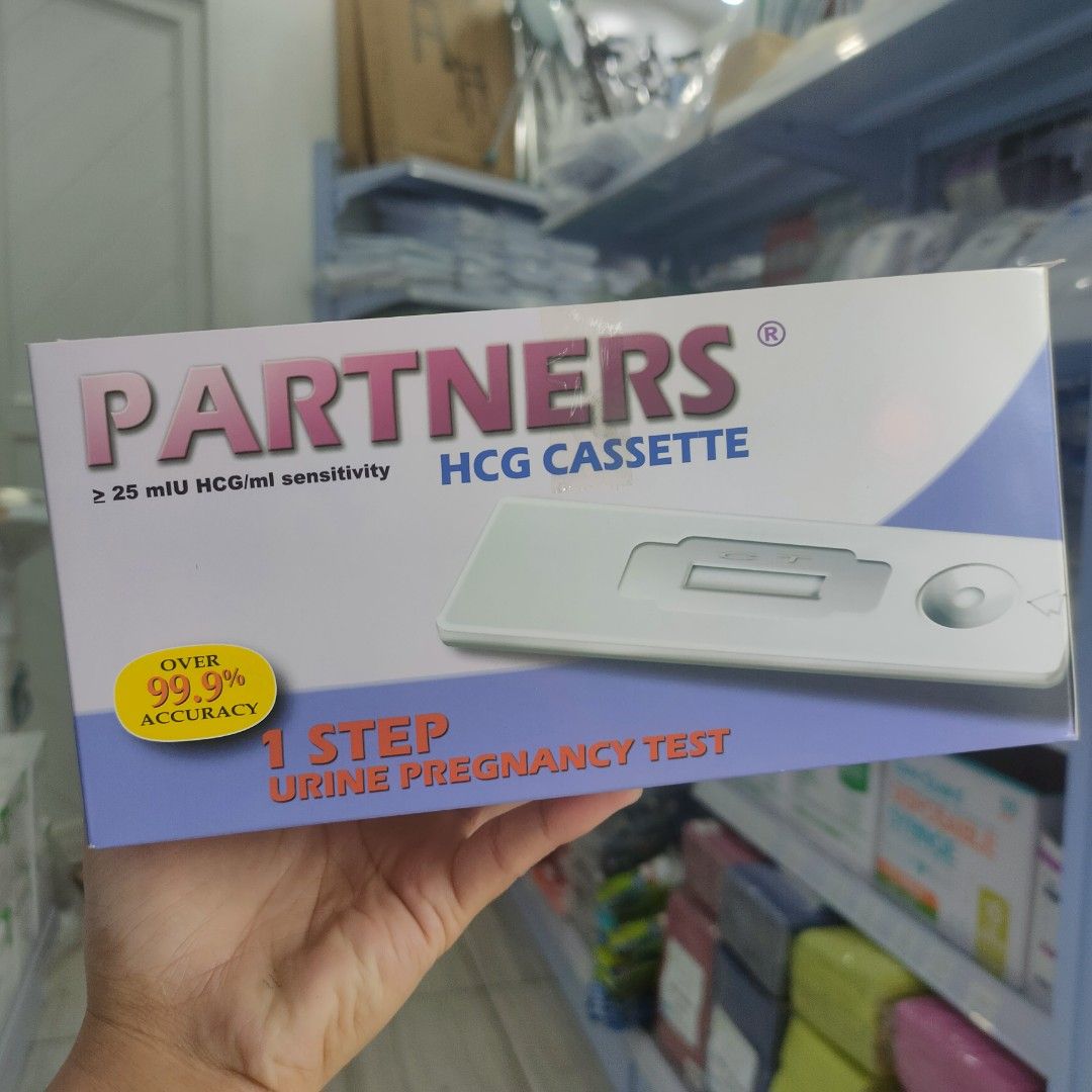 PARTNERS PREGNANCY TEST KIT 100 PCS (Category: Medical Supplies & Tools) located in Quezon City. Submitted by staffmarke01383 (Listing ID 1352920014, Image 1). Description: .