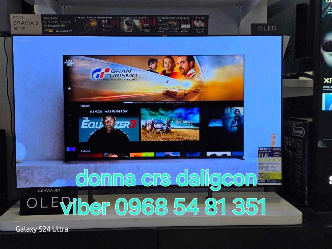 Sony Google oled tv 2024 (Category: TV) located in Manila. Submitted by donnasagao03665 (Listing ID 1352961790, Image 2). Description: ❄️ SONY GOOGLE TV OLED 2024 MODEL BRAVIA 8 SERIES 55XR80 65XR80 ❄️ K-55XR80 55” - 80,500 K-65XR80 65” - 107,700 PRICE MAY CHANGE WITHOUT PRIOR NOTICE BRANDNEW AND SEALED 2 YR WARRANTY PARTS AD SERVICE SONY HOME SERVICE CASH N CARRY MALL MAKATI CAIMITO PLACE CALOOCAN CRS MARKETING INC CASH ON DELIVERY, GCASH, BANK 