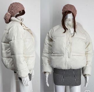 White Premium Puffer Jacket