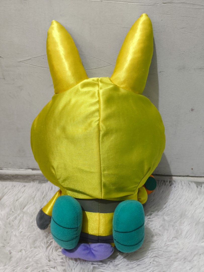 Yokai Watch Usapyon Big Plushie (Category: Plushies & Soft Toys) located in Rosario. Submitted by definitelynotrenz (Listing ID 1352930338, Image 2). Description: 16 inch may onting stain please check pictures Location: Rosario Cavite Pickup or ship MOP: Gcash MOD: J&T.