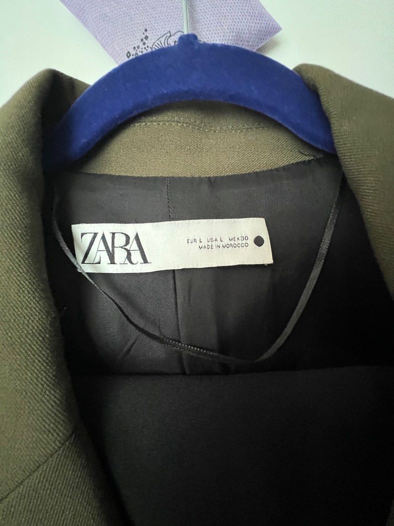 SALE!!! Zara Coat (Category: Coats, Jackets and Outerwear) located in Manila. Submitted by kai.168 (Listing ID 1352892578, Image 3). Description: Used twice only.