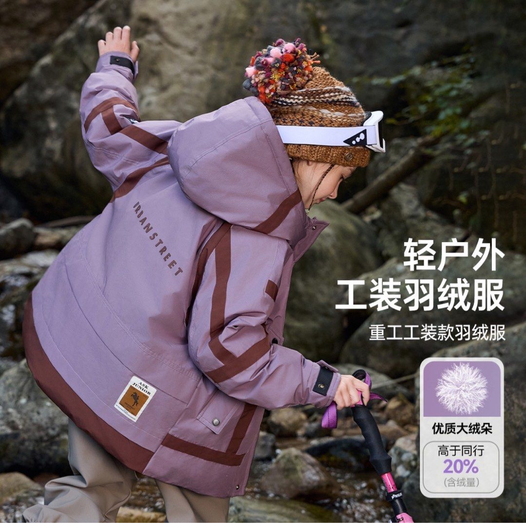 [150cm] Waterproof Thick Windproof Winter Jacket- Ask Junior (Category: Coats, Jackets and Outerwear) located in Singapore. Submitted by eggsbenediy (Listing ID 1353186177, Image 1). Description: Worn once for Switzerland Trip Made for kids 145cm-155cm, also suitable for adults. Good quality- kept me warm in -1 degree weather. Comes with cuff button sleevs and hood to protect you from the wind. Shoulder: 53cm Bust: 117cm Length: 65.5cm Sleeves: 4
