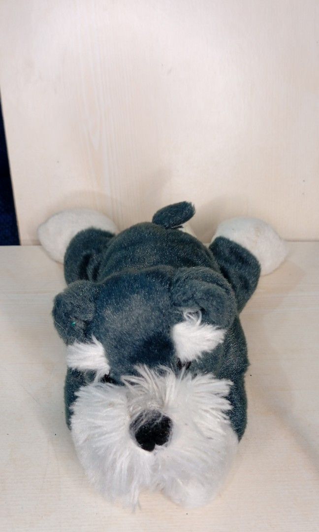 21cm Schnauzer gray dog stuffedtoys (Category: Plushies & Soft Toys) located in Echague. Submitted by manikaisabelavarietyshop (Listing ID 1353060652, Image 2). Description: 21cm Schnauzer gray dog stuffedtoys.