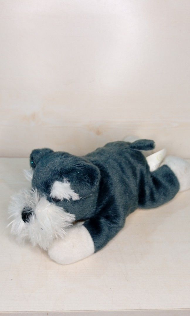 21cm Schnauzer gray dog stuffedtoys (Category: Plushies & Soft Toys) located in Echague. Submitted by manikaisabelavarietyshop (Listing ID 1353060652, Image 3). Description: 21cm Schnauzer gray dog stuffedtoys.