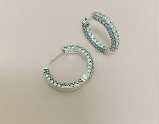☆ Timeless Pave Hoop Earrings☆