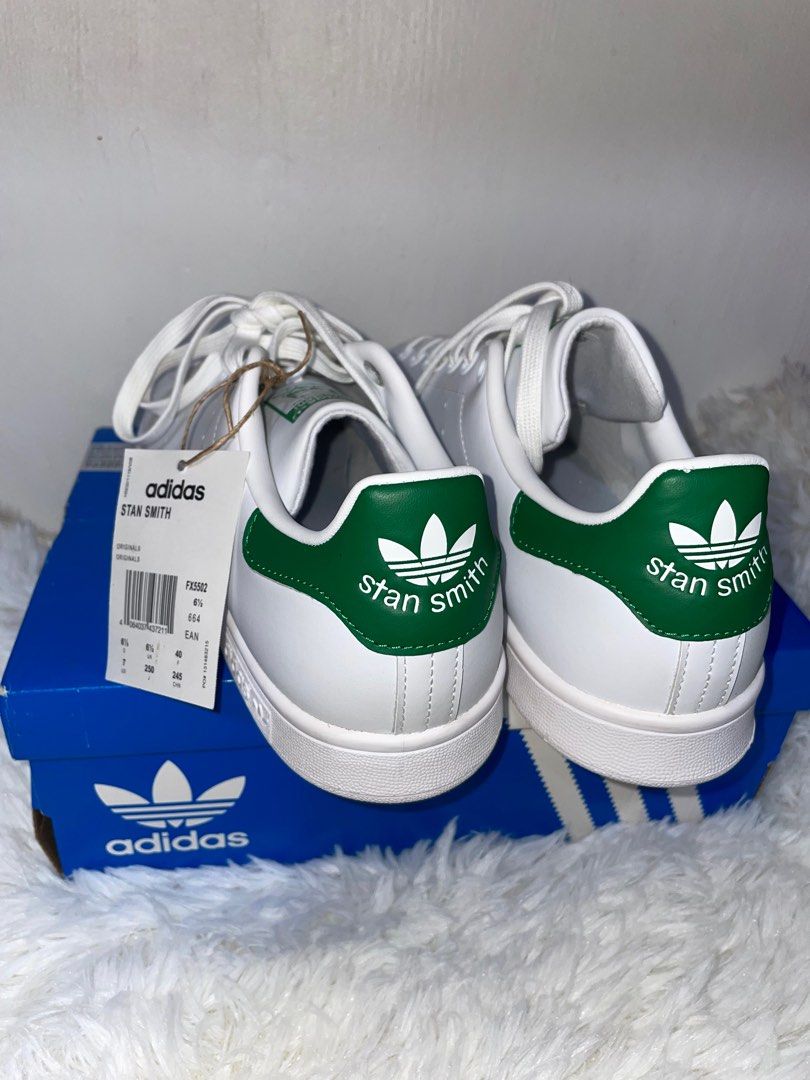 Adidas Stan Smith (Category: Sneakers) located in Quezon City. Submitted by ability024 (Listing ID 1353208537, Image 3). Description: Used once para lang isukat kaso hindi kasya. Padala from Japan, wala na receipt. Send your offer lang Rfs: hindi kasya .