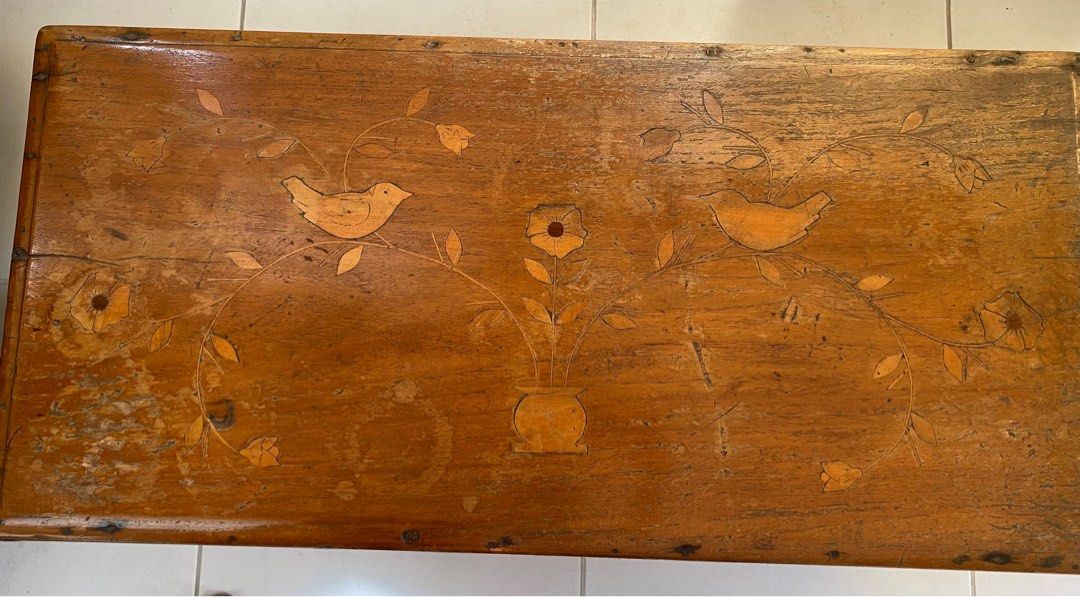 Antique Baul (Category: Other Home Furniture) located in Paranaque City. Submitted by luluviare (Listing ID 1353076063, Image 3). Description: Antique Baul H17”xL30”xW 14 1/2”.