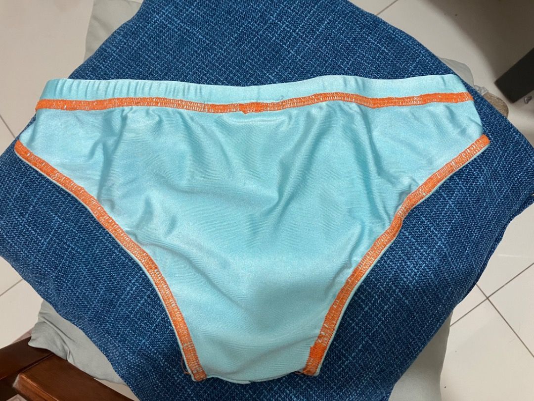 Aqua swim briefs (Category: Swim Trunks & Board Shorts) located in Quezon City. Submitted by pool_boy (Listing ID 1353064877, Image 2). Description: Polyester fabric with a nice flattering cut Used sparingly, no issues RFS : too small already ₱150.00 Pay via GCASH Delivery can be arranged c/o the buyer.