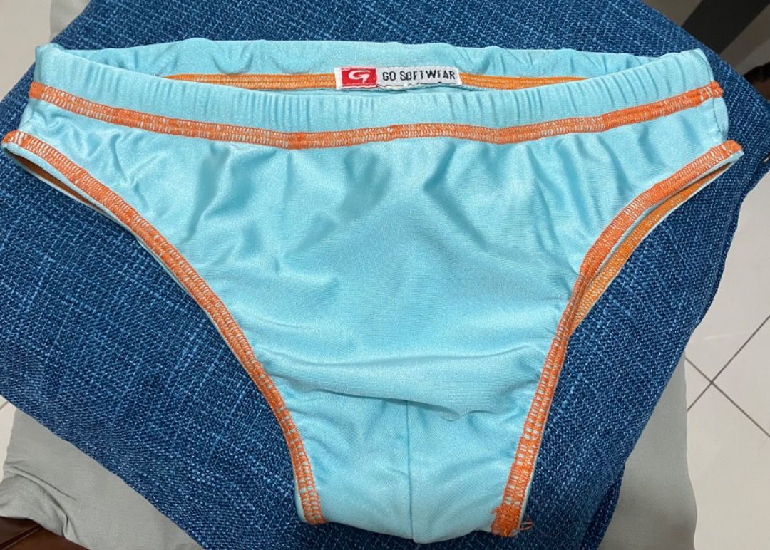 Aqua swim briefs (Category: Swim Trunks & Board Shorts) located in Quezon City. Submitted by pool_boy (Listing ID 1353064877, Image 1). Description: Polyester fabric with a nice flattering cut Used sparingly, no issues RFS : too small already ₱150.00 Pay via GCASH Delivery can be arranged c/o the buyer.