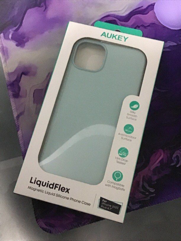 Aukey iphone 14 plus liquidflex magnetic silicone case (Category: Cases & Sleeves) located in Quezon City. Submitted by lovingsh0pping (Listing ID 1353149429, Image 1). Description: Sealed For iphone 14 plus Upgraded my unit and no longer need this..