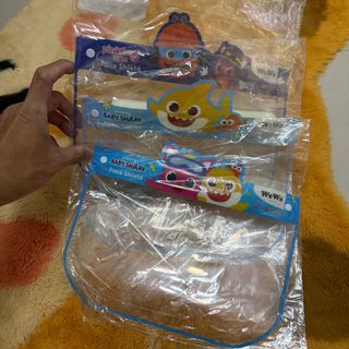 Baby Shark 兒童防護面罩 $10 3個64159443086721110