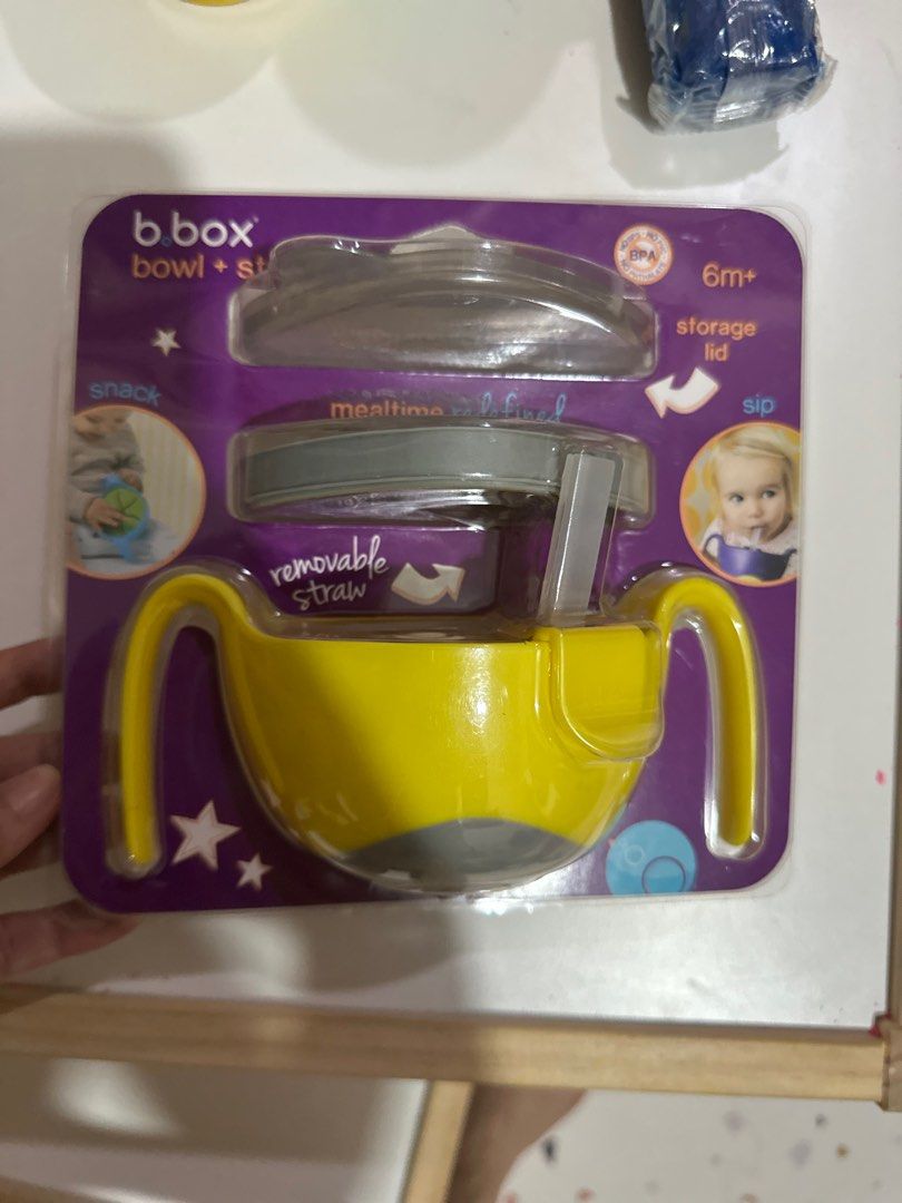 Bbox bowl + straw (Category: Weaning & Toddler Feeding) located in Santa Rosa. Submitted by jm.closettt.ali (Listing ID 1353169110, Image 2). Description: Unused, pero opened na yung box Bought it sa rustans 799, selling it for 499 .