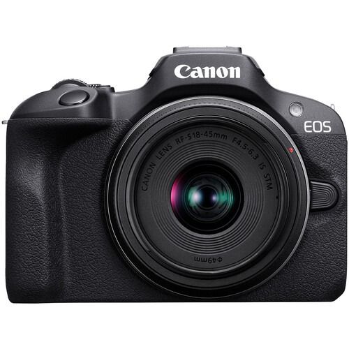 Canon EOS R100 Mirrorless Camera with 18-45mm Lens (Category: Cameras) located in Quezon City. Submitted by imax12345 (Listing ID 1353117569, Image 1). Description: 🔥Canon EOS R100 Mirrorless Camera with 18-45mm Lens ✅24.2MP APS-C CMOS Sensor ✅DIGIC 8 Image Processor ✅4K 24p Video with Crop, Full HD 60p ✅Dual Pixel CMOS AF with 143 AF Zones ✅6.5 fps Electronic Shutter ✅2.36m-Dot OLED EVF ✅3" 1.04m-Dot LCD Screen ✅Wi-Fi and Bluetooth with SD Card