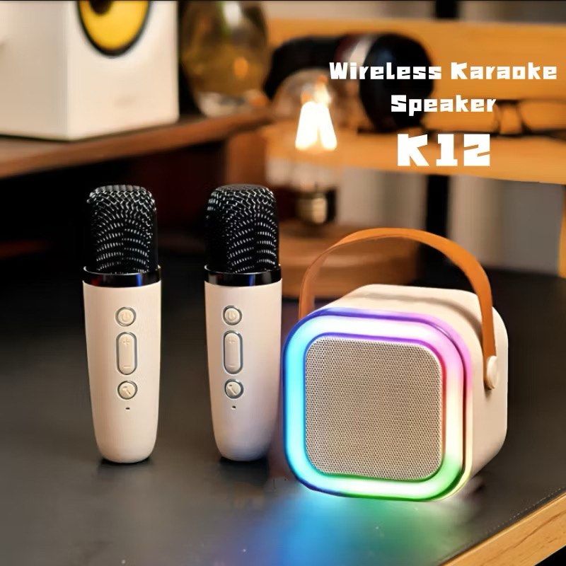 🔥CHEAP🔥 Karaoke Set With Microphone Speaker Mini Karoake Set Karoke Set Soundbar Microphone Birthday Gift Party Gift