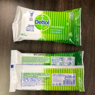 DETTOL 殺菌濕紙巾 10片 X 10包64168640849281110