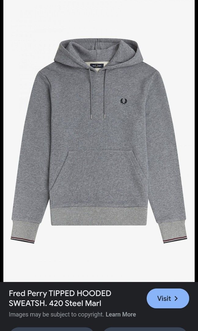 FRED PERRY HOODIE (Category: Activewear) located in Tuguegarao City. Submitted by sorianoalv71609 (Listing ID 1353124737, Image 1). Description: FRED PERRY SMALL ON TAG 21*27 EXCELLENT COLOR RATE: 9.5/10 NO ISSUE.
