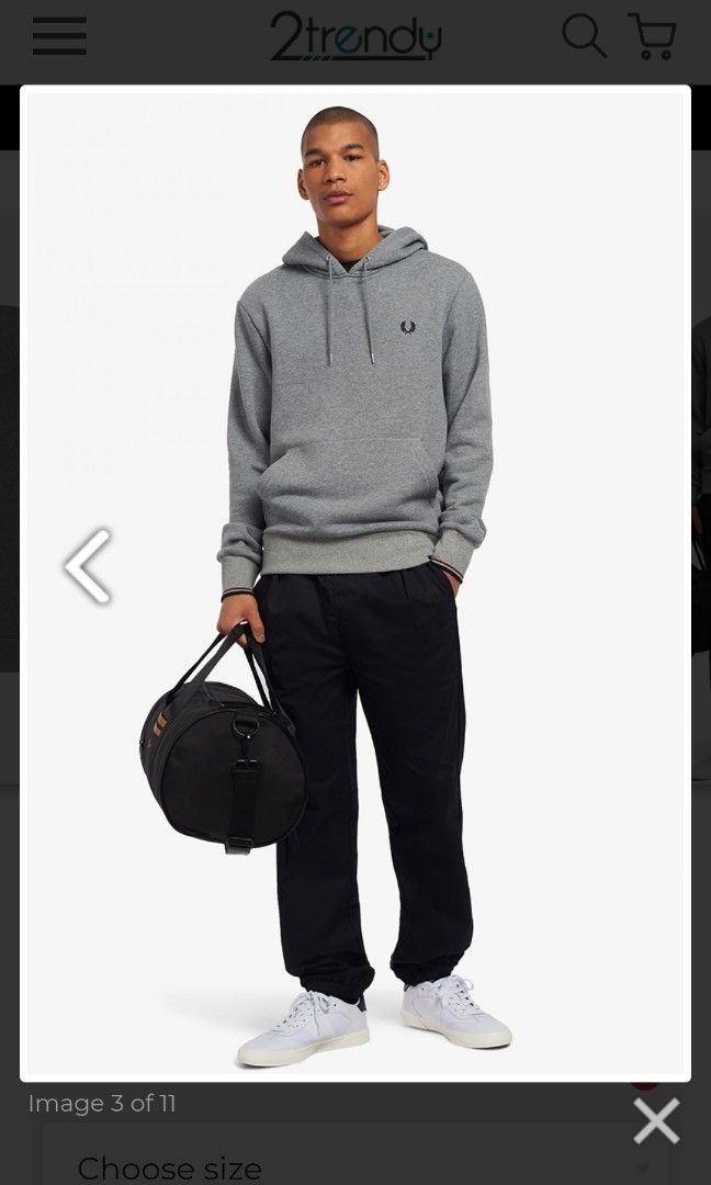 FRED PERRY HOODIE (Category: Activewear) located in Tuguegarao City. Submitted by sorianoalv71609 (Listing ID 1353124737, Image 2). Description: FRED PERRY SMALL ON TAG 21*27 EXCELLENT COLOR RATE: 9.5/10 NO ISSUE.