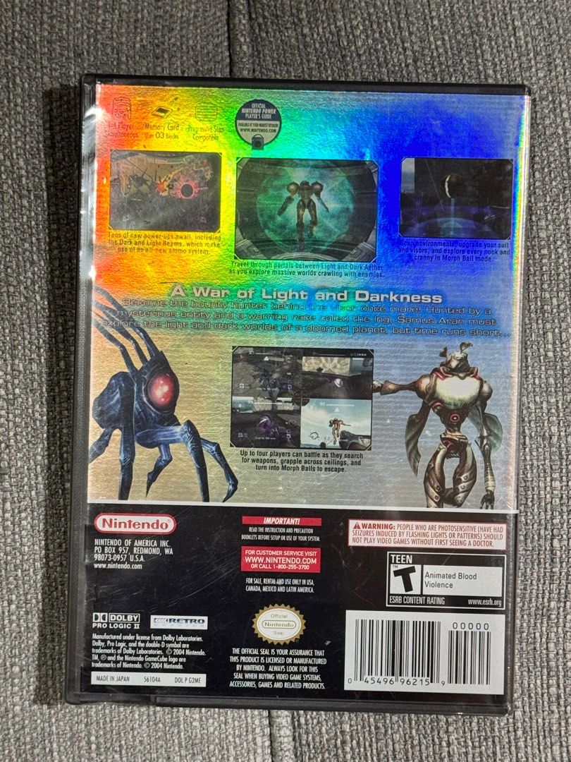 GameCube Metroid 2 Prime Echoes (Category: Nintendo) located in Mandaluyong City. Submitted by djposhop (Listing ID 1353099763, Image 2). Description: Sealed / Brand New From USA.