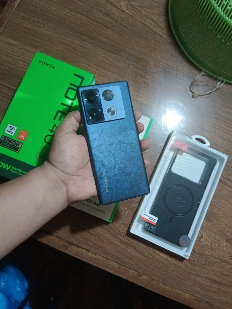 Infinix Note 40 Pro + 5G (Category: Android Others) located in Quezon City. Submitted by daomingoliver-88705 (Listing ID 1353105474, Image 2). Description: RUSH RUSH RUSH. ‼️‼️‼️ Infinix Note 40 Pro + 5G Complete Sell or Swap sa lower unit plus cash. Bocaue and Waltermart Sta Maria! 9k ‼️ 9k ‼️ 9k ‼️ MAY LAST PRICE PA!.